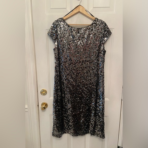 Sequin Dress By Laura plus - Picture 2 of 5